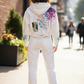 ‘Lady with beads’ jacket Rebelle Theory