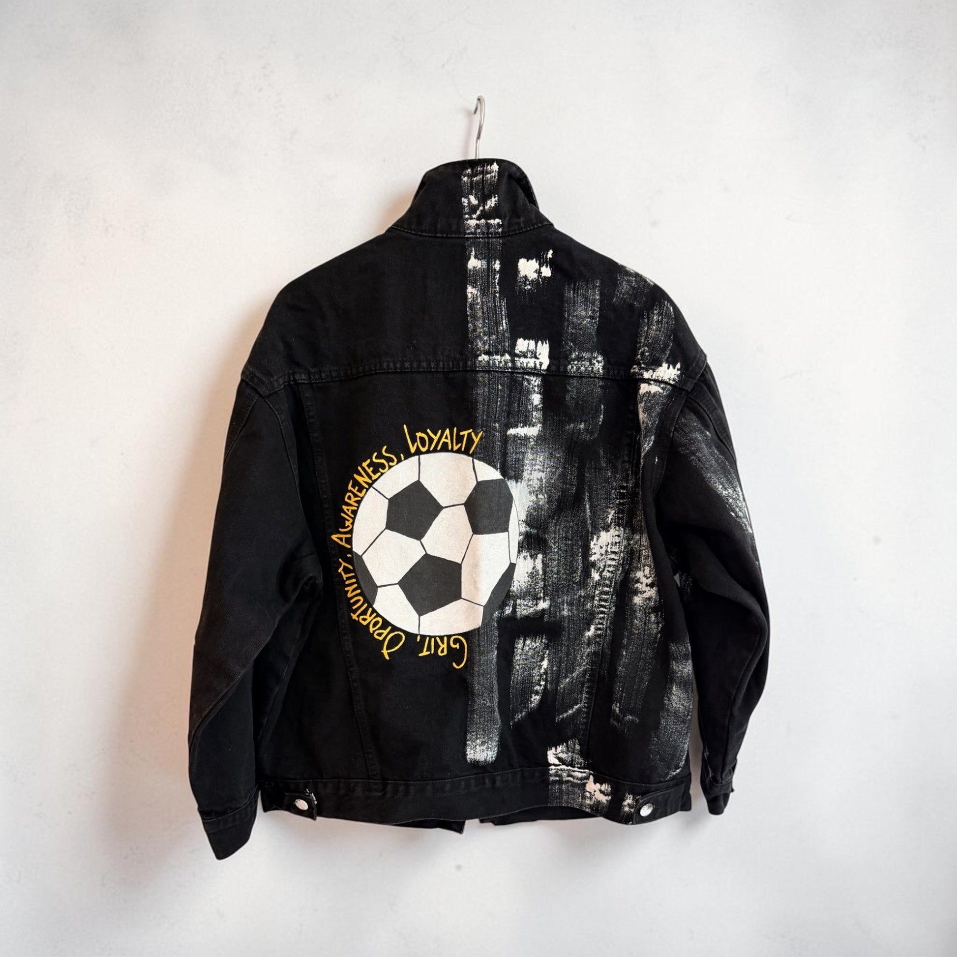 SOCCER LOVER Painted Jacket Rebelle Theory