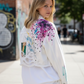 ‘Lady with beads’ jacket Rebelle Theory