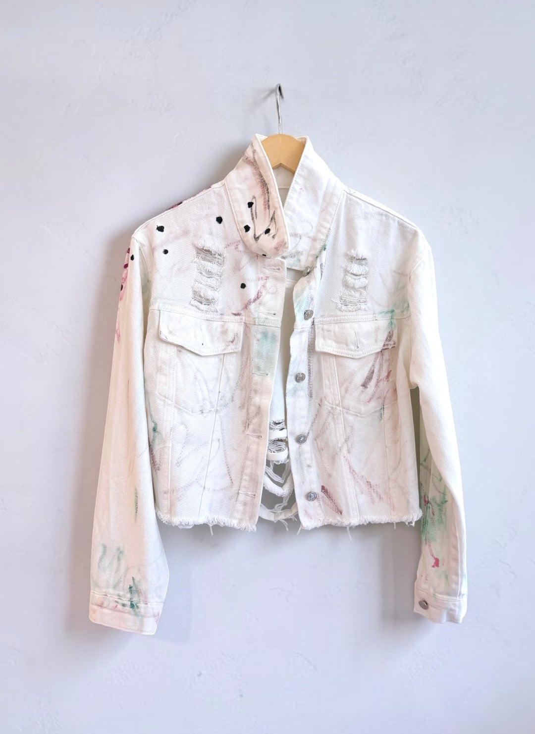 ‘Lady with beads’ jacket Rebelle Theory