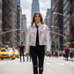 ‘Power of Love’ painted jacket Rebelle Theory