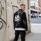 SOCCER LOVER Painted Jacket Rebelle Theory