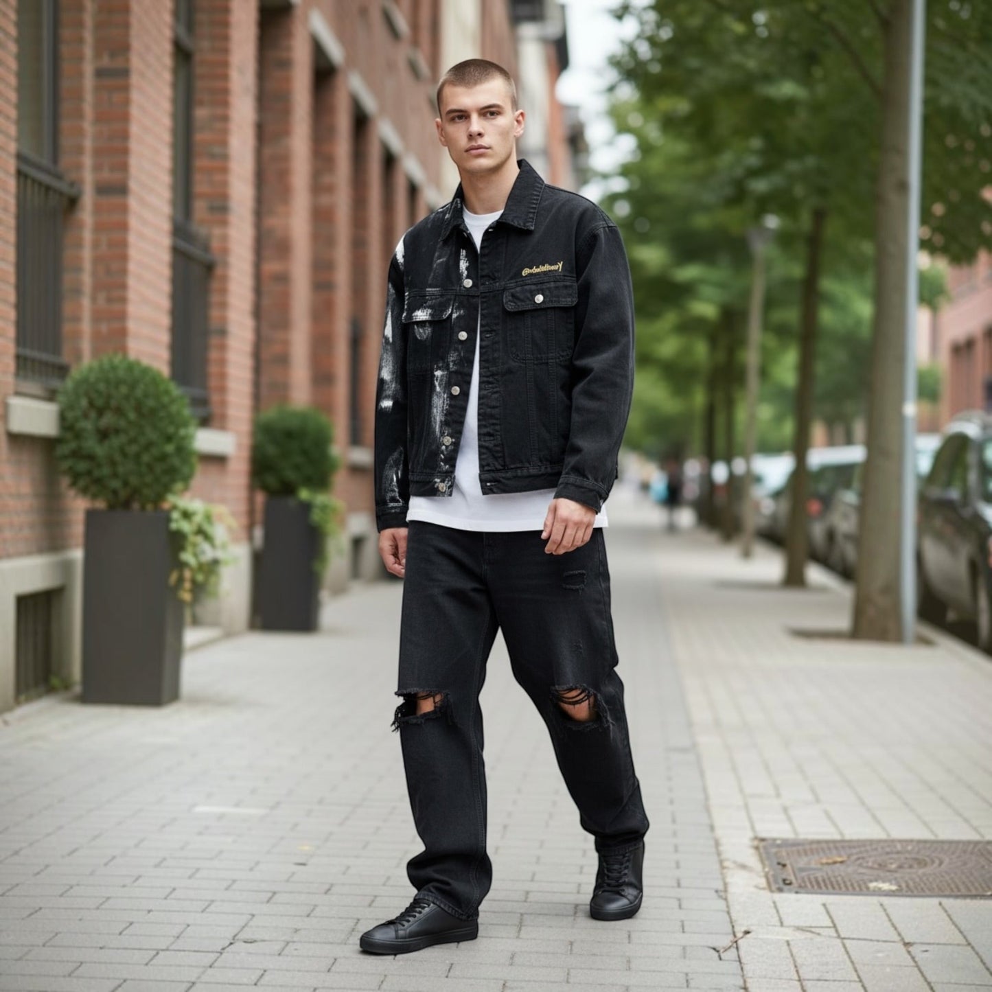 SOCCER LOVER Painted Jacket Rebelle Theory