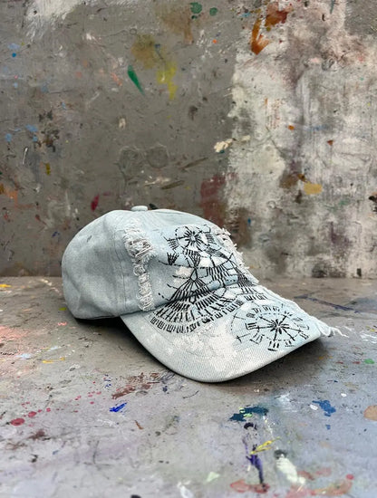 Crochet Pattern Painted Cap - Rebelle Theory