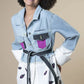 DARK LIPS Painted Denim Shirt - Rebelle Theory