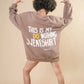 LAZY Painted Sweatshirt - Rebelle Theory
