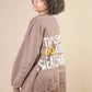LAZY Painted Sweatshirt - Rebelle Theory