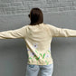 Edelweiss Flower Painted Sweatshirt - Rebelle Theory