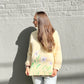 Edelweiss Flower Painted Sweatshirt - Rebelle Theory