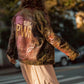 GIRL POWER Painted Military Jacket - Rebelle Theory