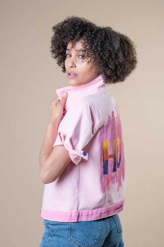 HOT Painted Jacket - Rebelle Theory