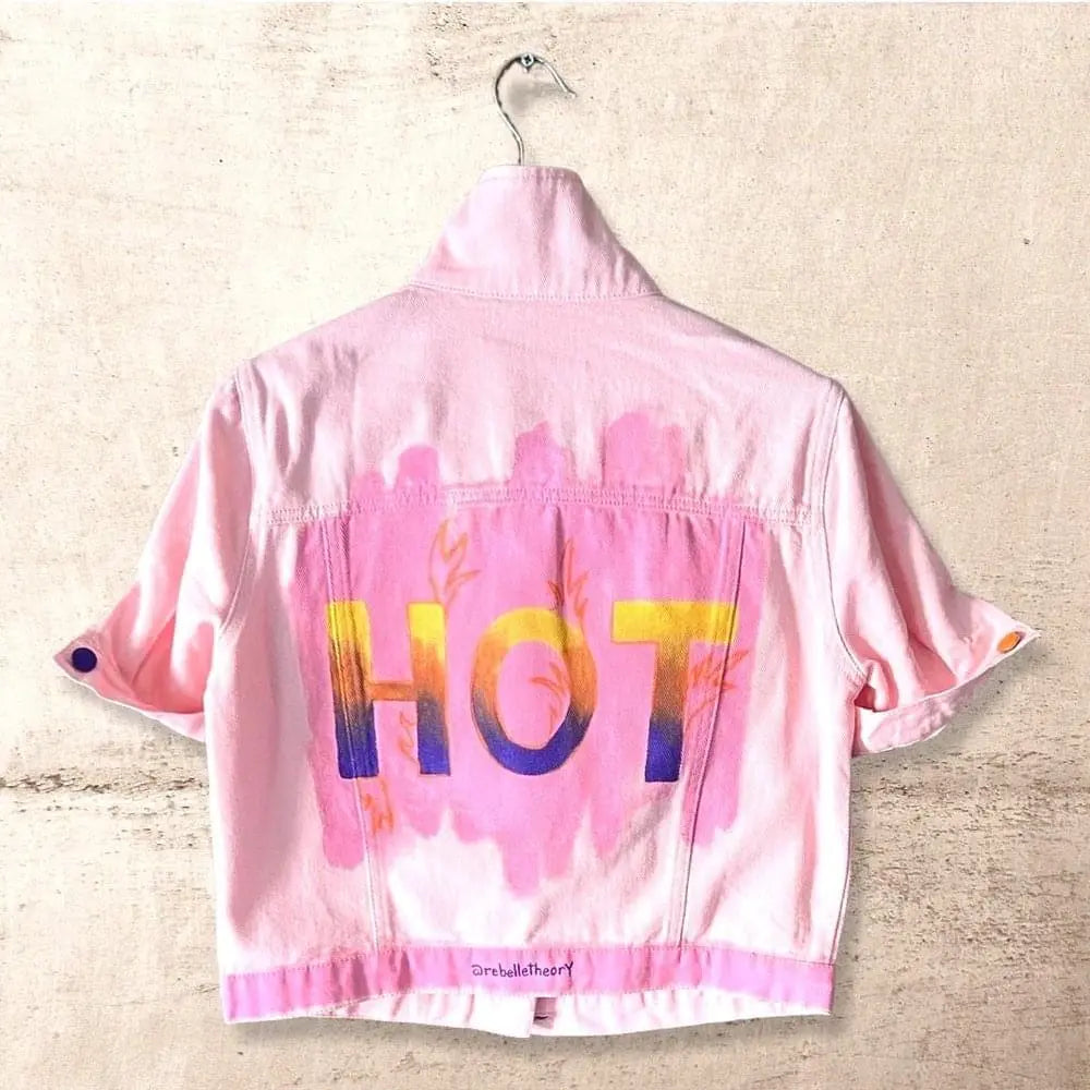 HOT Painted Jacket - Rebelle Theory