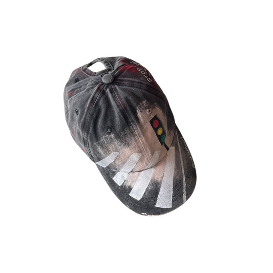 Traffic Lights Painted Cap Rebelle Theory