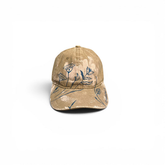 FLORAL Painted Cap Rebelle Theory