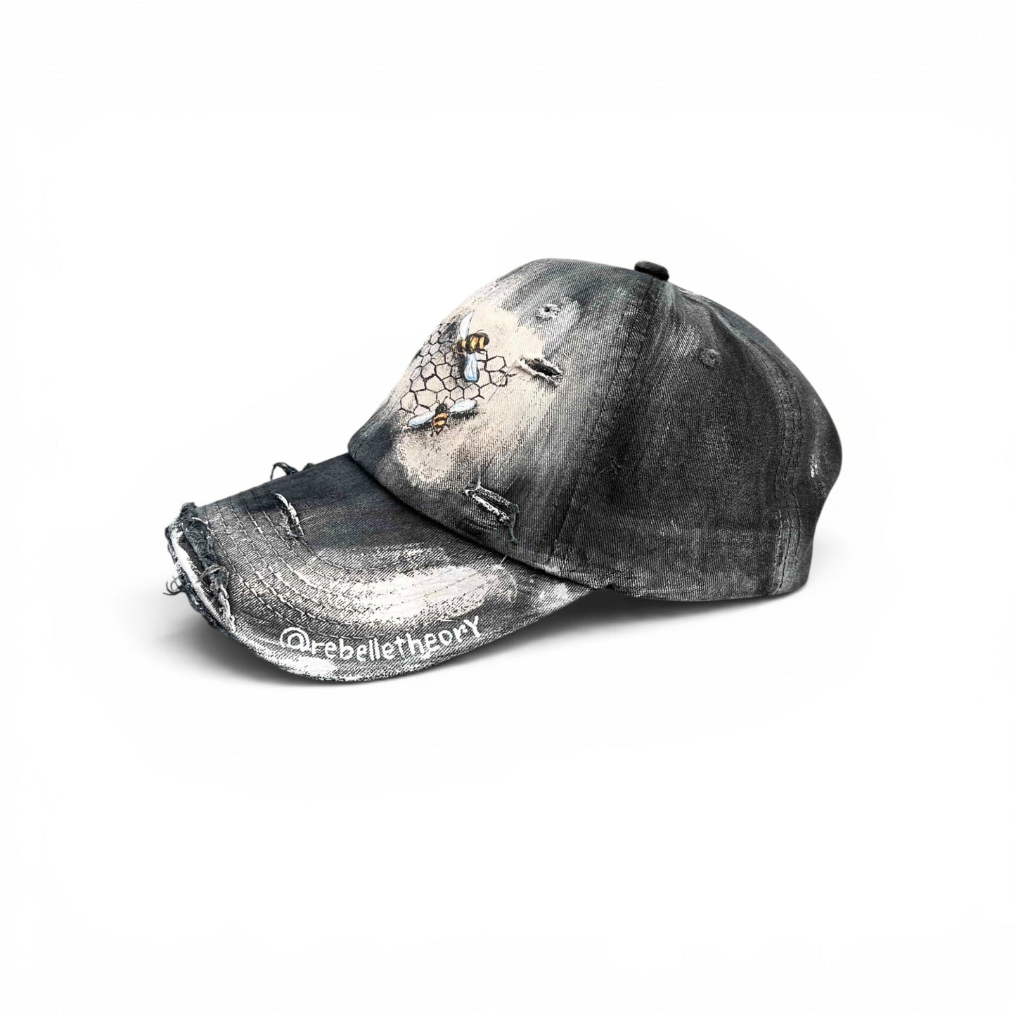 SAVE THE BEES Painted Cap Rebelle Theory