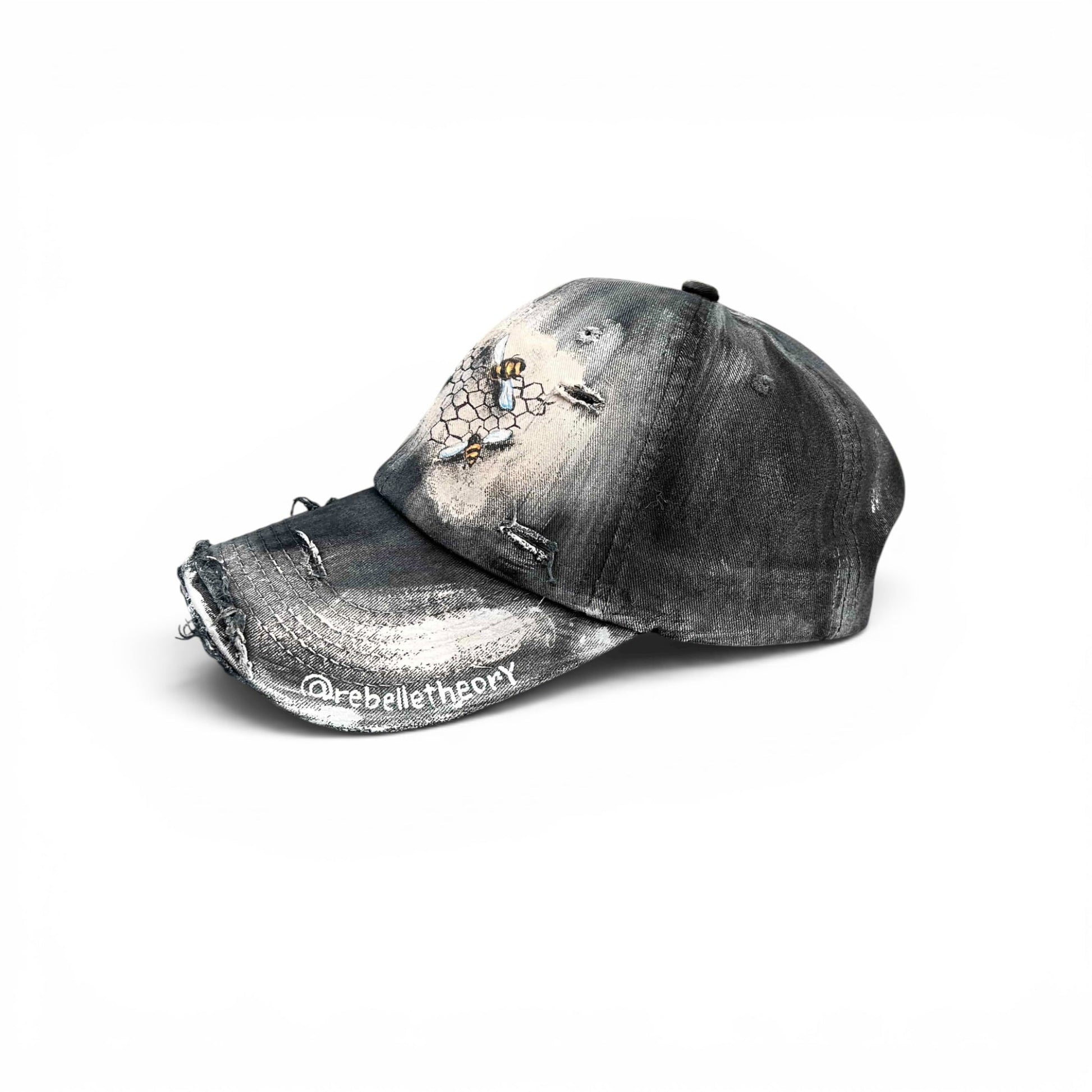 SAVE THE BEES Painted Cap Rebelle Theory
