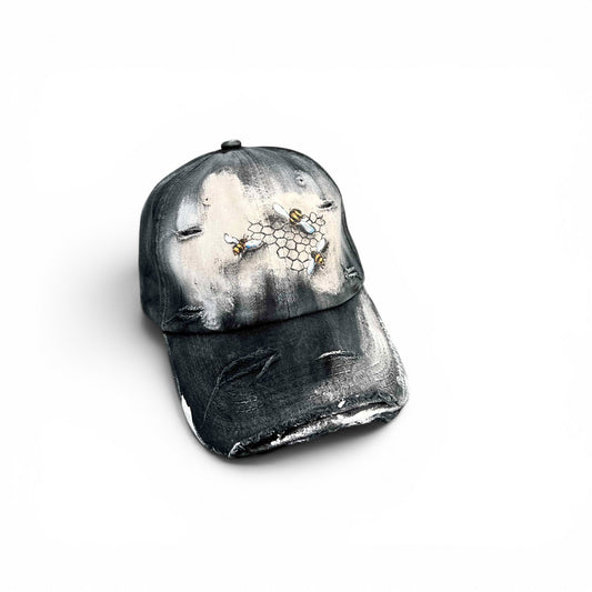 SAVE THE BEES Painted Cap Rebelle Theory