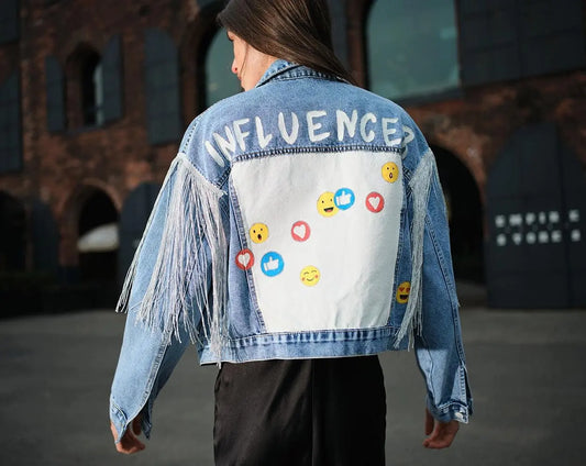 INFLUENCER Painted Jacket - Rebelle Theory