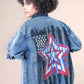 LOVE AMERICA Painted Jacket - Rebelle Theory