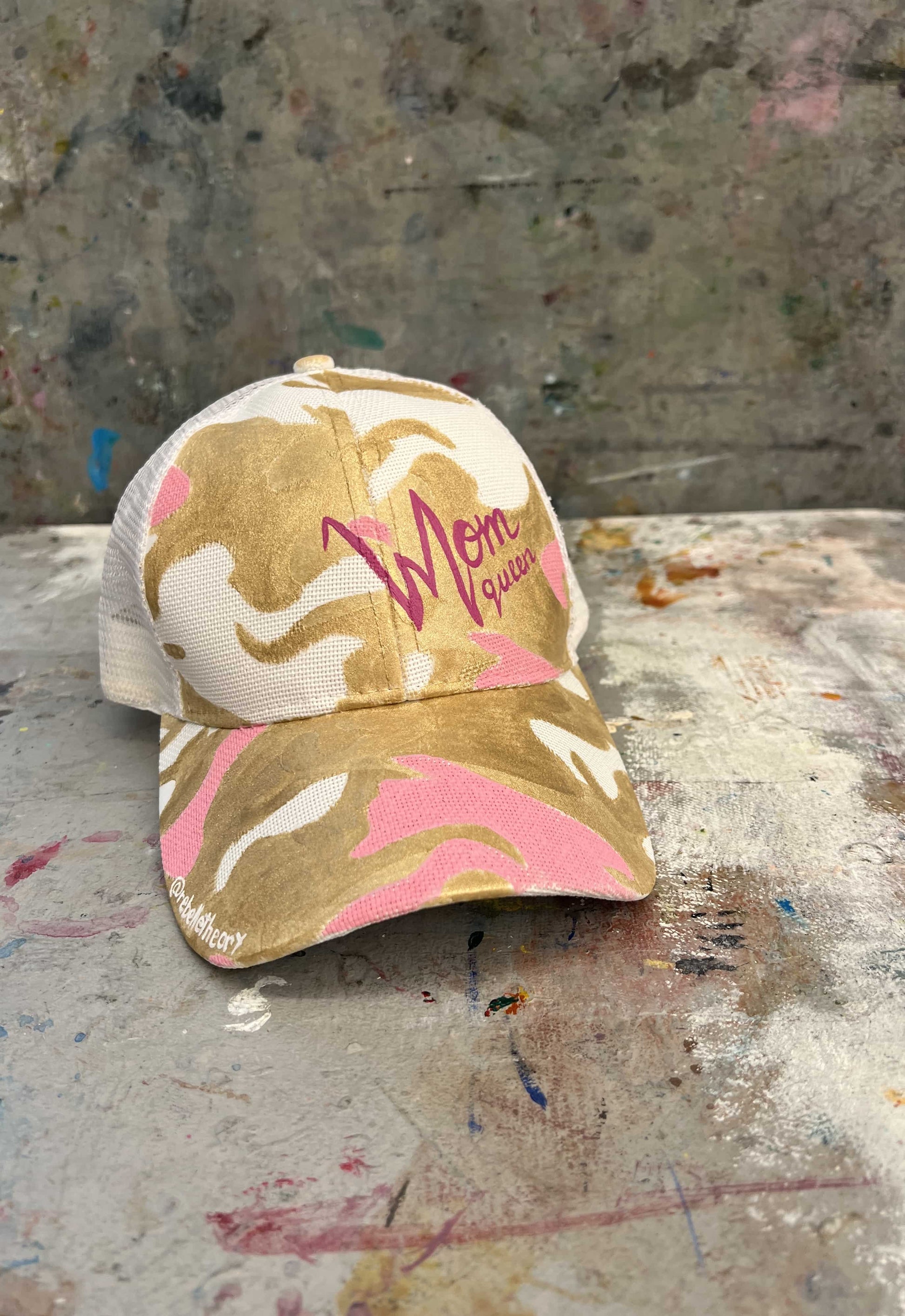 MOM Queen Painted Cap - Rebelle Theory