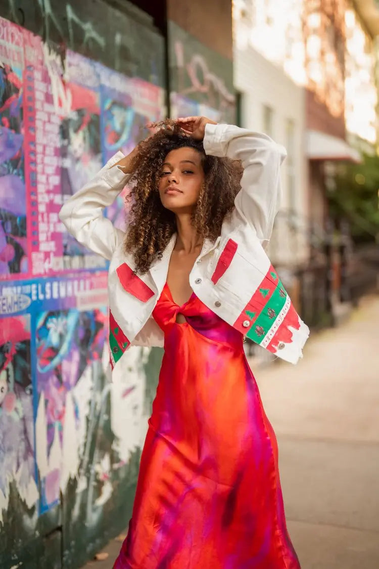 'MY CHRISTMAS' Denim Jacket Rebelle Theory