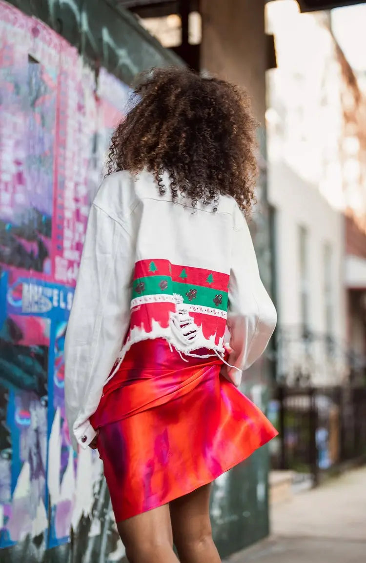'MY CHRISTMAS' Denim Jacket Rebelle Theory