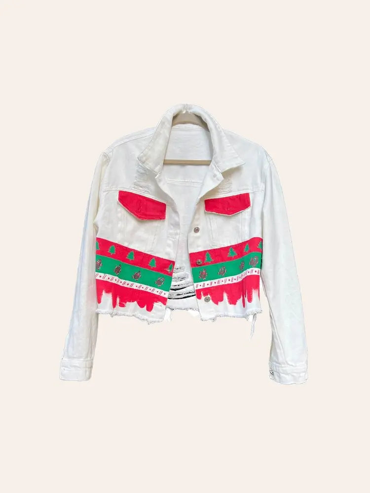 'MY CHRISTMAS' Denim Jacket Rebelle Theory