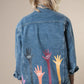 PEACE ONLY Jean Jacket - Rebelle Theory
