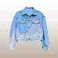 PINK WAVE Painted Jacket - Rebelle Theory