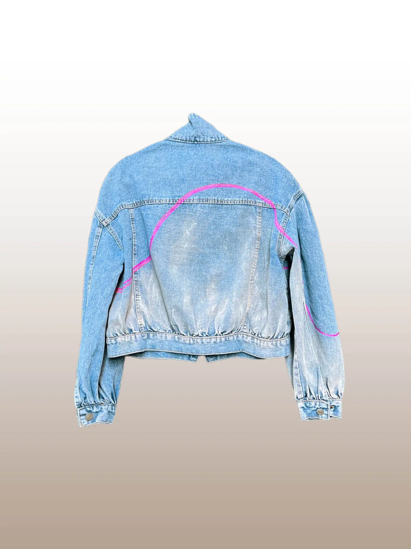 PINK WAVE Painted Jacket - Rebelle Theory
