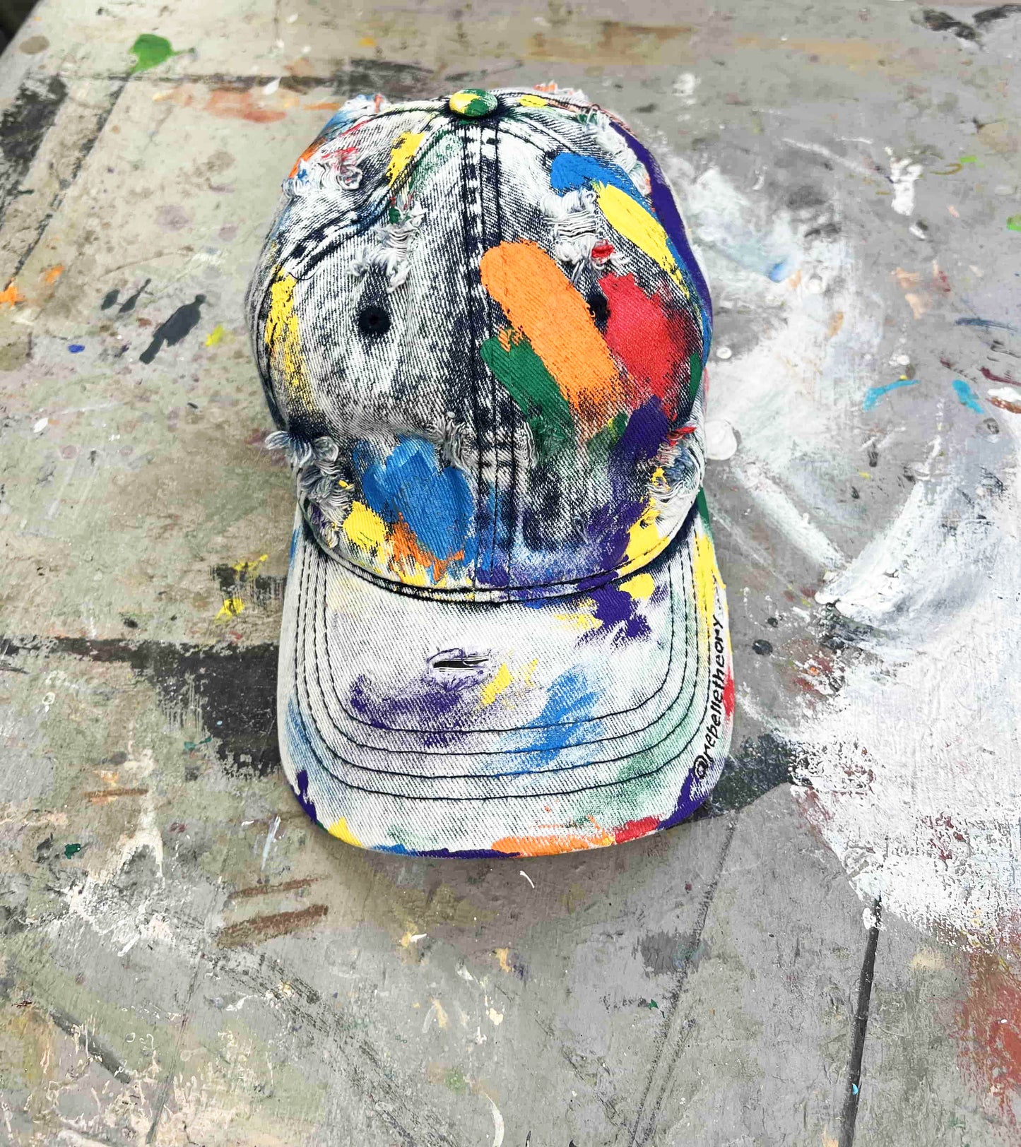 PRIDE Painted Cap Rebelle Theory