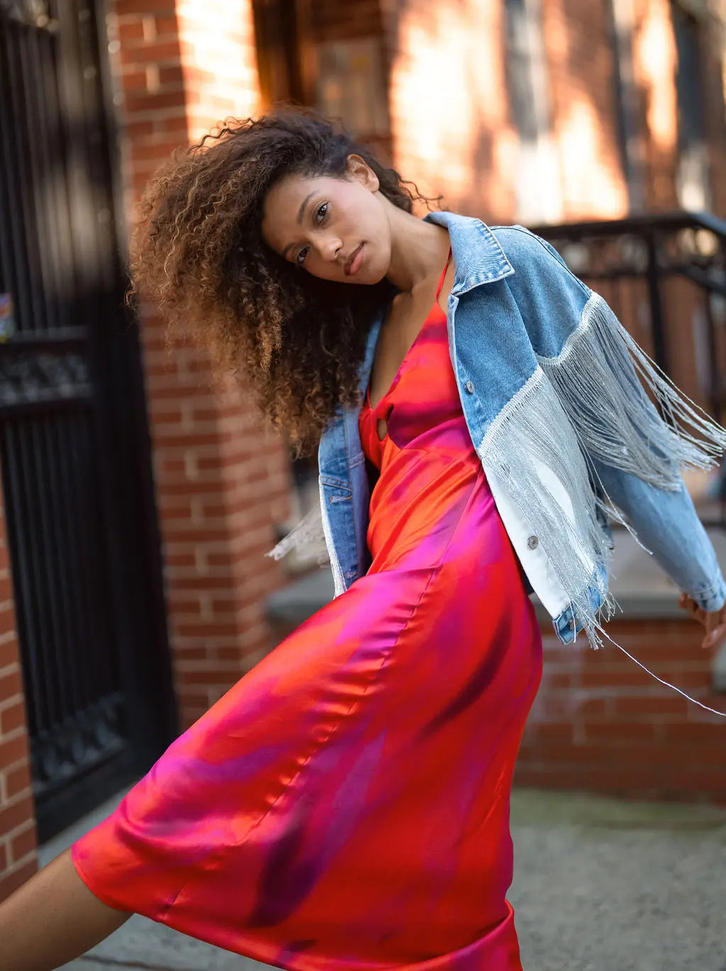 'SANTA's GIRL' Holiday Jacket Rebelle Theory