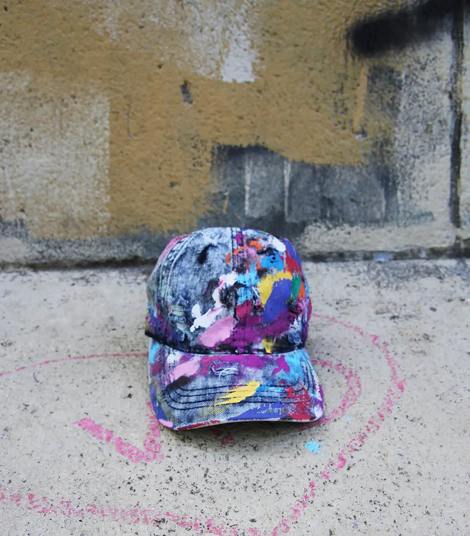 The Rainbow Painted Cap - Rebelle Theory