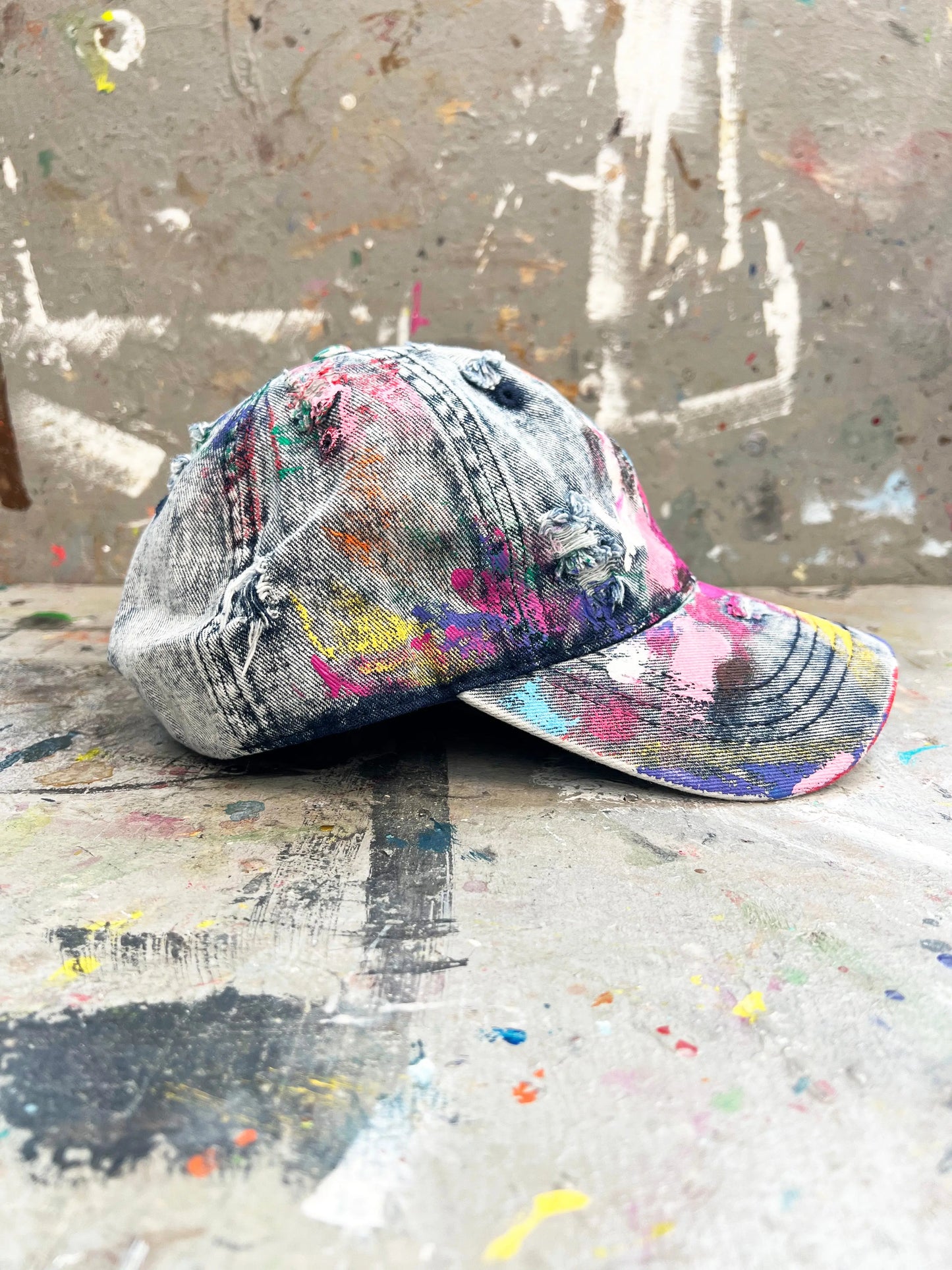 The Rainbow Painted Cap - Rebelle Theory