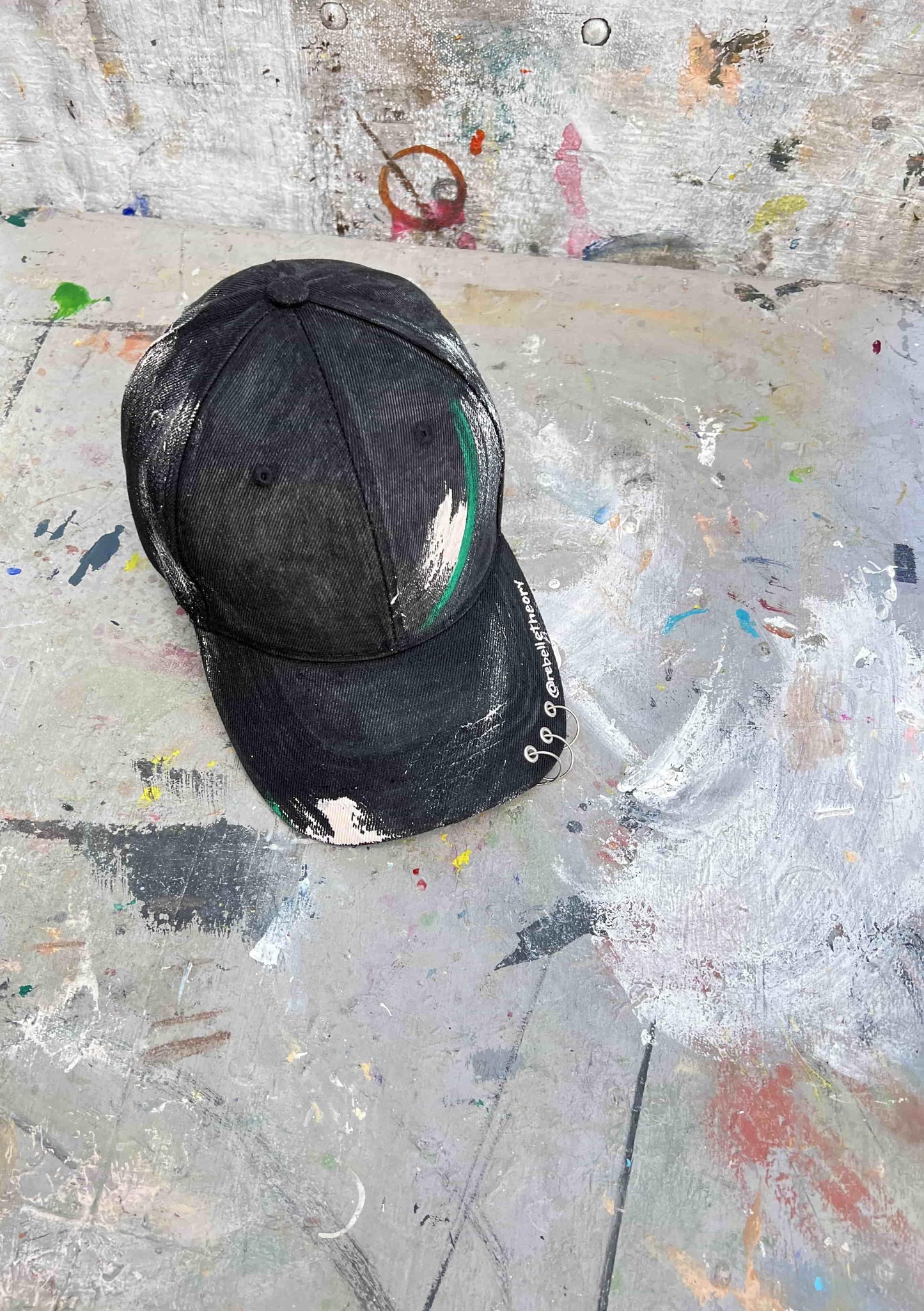 Metal Ring Painted Cap - Rebelle Theory