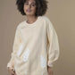 WHEAT POWER Painted Sweatshirt Rebelle Theory
